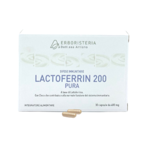LACTOFERRIN 200 PURA con lattoferrina glicopretina immunostimolante e zinco è indicata per rinforzare le difese naturali dell’organismo.